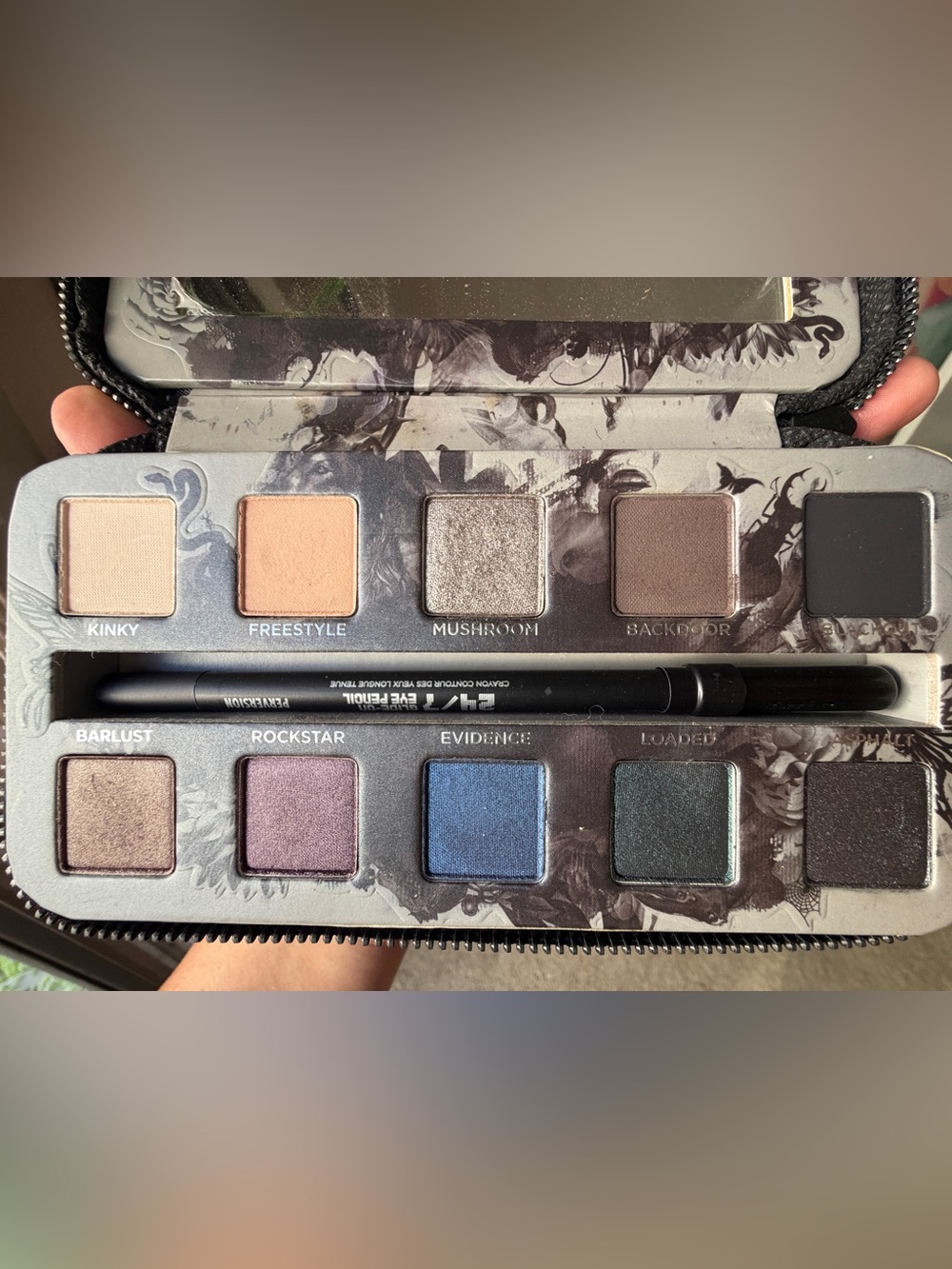 Urban Decay Smoked Eyeshadow Palette  Eyeliner/Book RARE Vintage